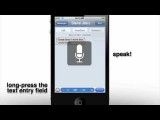 iOS 5 Concept Speech Recognition