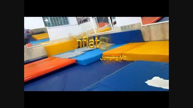 تشک بادی پرشی (inflatable jumping matters) تولیدی کاظمی