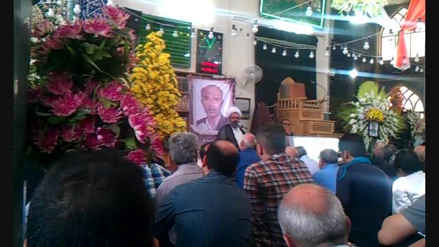 سخنرانی استاد دانشمند در مراسم ختم مرحوم اکبر منصوری