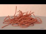 Blender 2.5 Physics- Wireframes Chains Ropes Strings