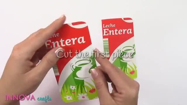 ایده-با کارتن شیر کیف موبایل بسازید