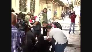کتک زدن چند زن فلسطینی توسط اسرائیلی ها