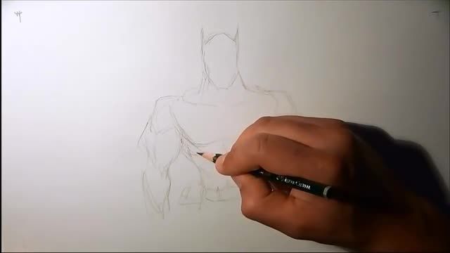How to draw Batman, Dark Knight