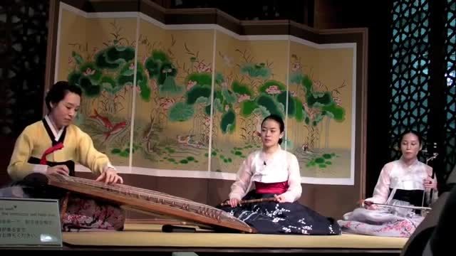 اجرایی زیبا از موسیقی سنتی کره ای