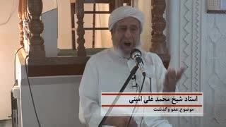 سخنرانی استاد محمد علی امینی= عفو و گذشت.  . .
