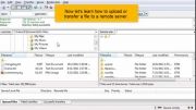 آپلود فایل بوسیله FileZilla