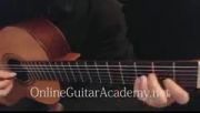 قطعه زیبای Alman by johnson تنظیم شده برای گیتار کلاسیک
