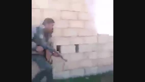 لحظه به هلاکت رساندن دو داعشی به دسته جنگجویانه YPG