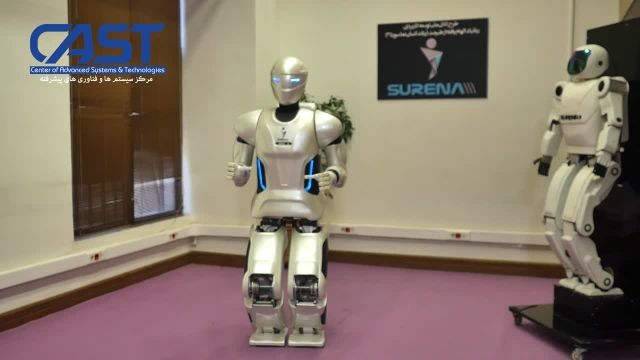 ربات انسان نما ملی سورنا 3-اجرای حرکات نمایشی