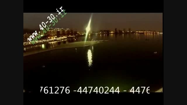دریاچه زیبای چیتگر در منطقه 22 تهران