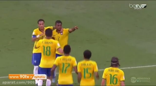 گلهای بازی: برزیل ۳-۰ پرو