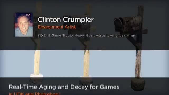 Real-Time Aging and Decay for Games in UDK and Photoshop