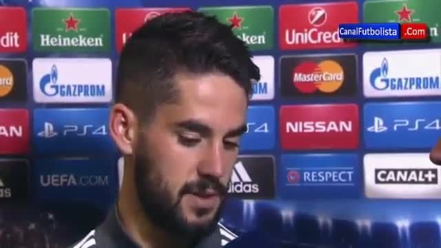 مصاحبه ایسکو بعد از بازی رئال مادرید و اتلتیکو