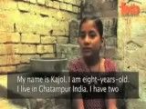 مار کبری همبازی دختربچه هندی