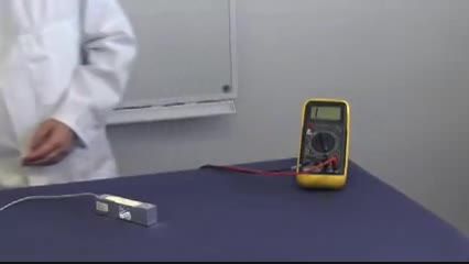 آزمایش خرابی loadcell از طریق اندازه گیری ولتاژ خروجی