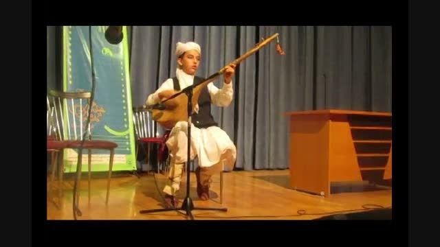 احرای تكنواری دوتار در سی و سومین جشنواره فرهنگی و هنری