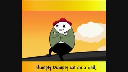 شعر كودكانه انگلیسی Humpty Dumpty