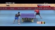 پینگ پنگ - بازی مالونگ با وانگ هاودرلیگ چین2012