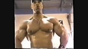 Kevin Levrone Chest training 1996 Battle for Olympia