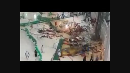 سقوط مرگبار جرثقیل در مسجد الحرام