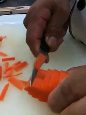 کاردستی درست کردن با هویج واقعا قشنگه ازدست ندید