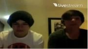 one direction - louis tomlinson harry styles twitcam part3