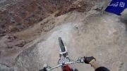 دوچرخه سواری باورنکردنی در کوهستان