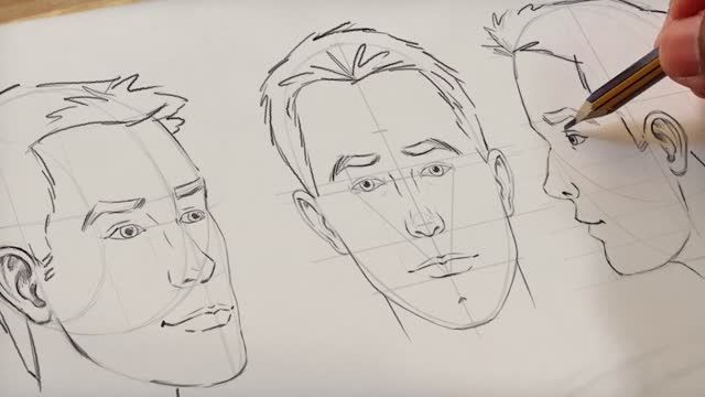 Methods for Drawing the Human Head
