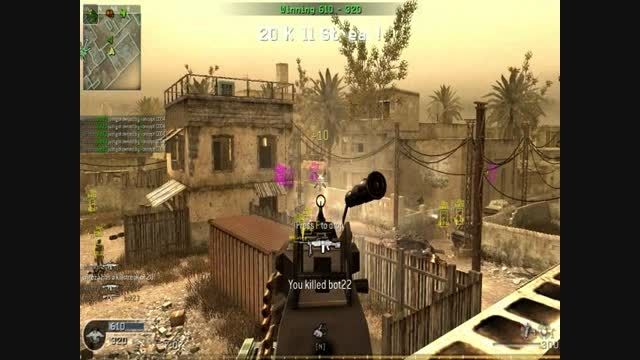 Call Of Duty 4 تقلب به سبک کانتر  (Wallhack)