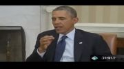 1392/10/24:اوباما:تحریم ها ایران را پای میز مذاکره آورد...؟!