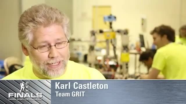 تیم Grit در مسابقات رباتیک دارپا