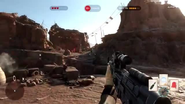 Star Wars: Battlefront PC Gameplay - دوک پلاس