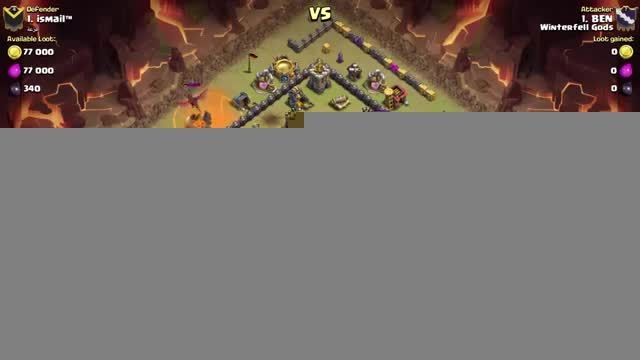 Clash of Clans - TH10 - GoLaLoon - War 92 vs فزعه - BEN