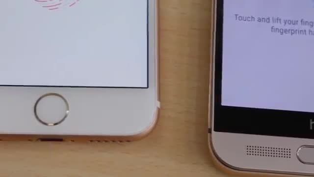 HTC One M9 Plus vs Galaxy S6 vs iPhone 6 Fingerprint S