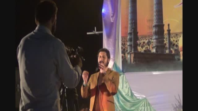 اجرای آهنگ زیبایی عشق توسط حامد زمانی در ساوه