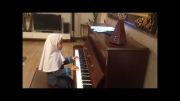پیانیست جوان-پرنیا نظری-شکار آهو (موسیقی فولکلور)