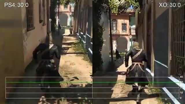 Assassin&#039;s Creed 4_ PS4 vs. Xbox One Gameplay Frame-Rat
