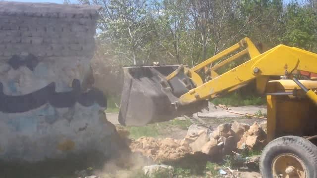 تخریب رنب خیابان طالقانی