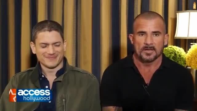 Wentworth Miller and Dominic Purcell interview 02