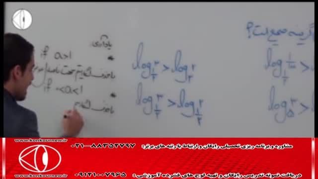 آموزش ریاضی(توابع و لگاریتم) با مهندس مسعودی(54)