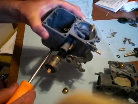 vw carburetor assemble 2