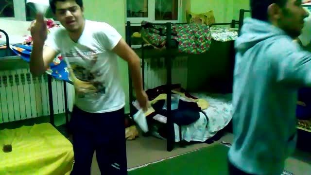 رقص کوردی باحال در خوابگاه دانشجویی