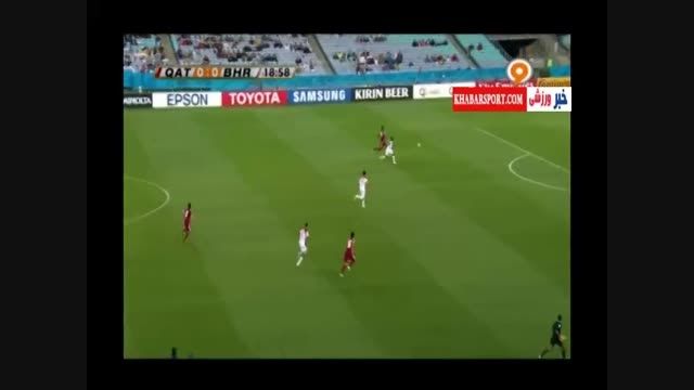 خلاصه بازی :قطر ۱-۲ بحرین