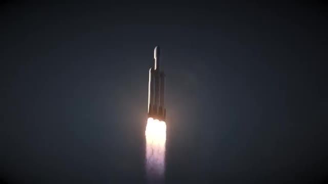 نحوه به زمین نشستن بزرگترین موشک Space X