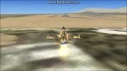 لندینگ با اولین جنگنده ایرانی من در fsx توی مهراباد