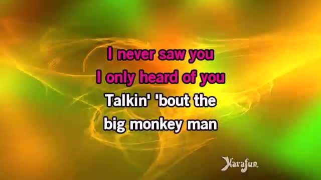 monkey man karaoke