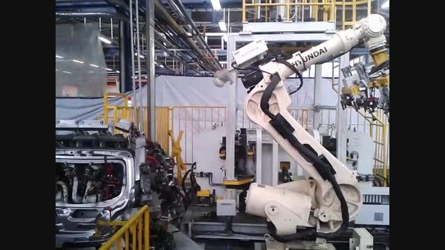بازوی رباتیک هیوندای شرکت خودروسازی