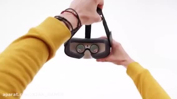 تریلر عینك VR از SAMSUNG