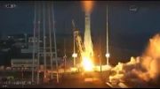 انفجار راکت فضایی Antares چند ثانیه پس از پرتاب