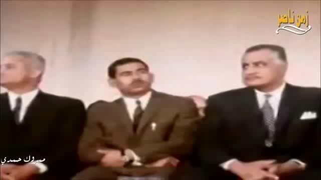 فیلم تلاوت مصطفی اسماعیل در حضور جمال عبدالناصر - 1970